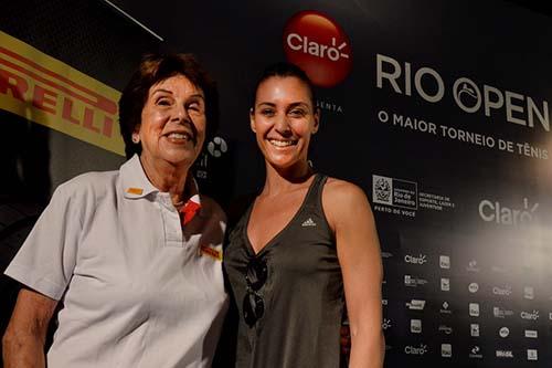 Maria Esther Bueno e Flavia Pennetta / Foto: Fotojump/Rio Open